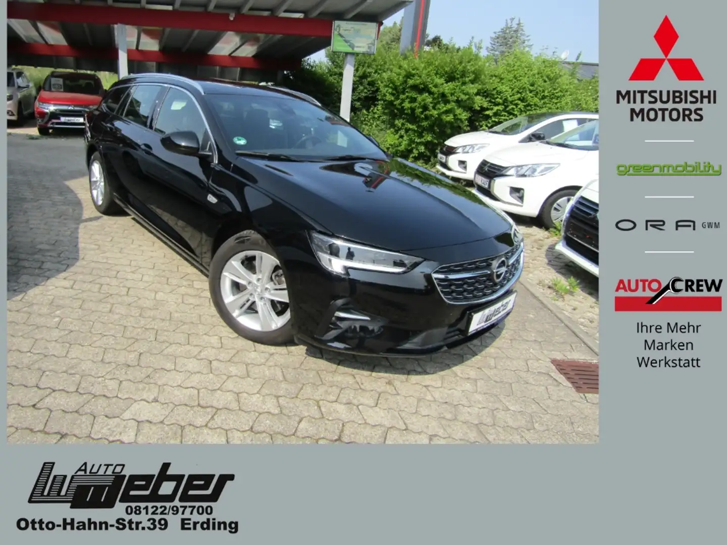Opel Insignia B1.5 Diesel Sports Tourer Elegance NAVI LED AHK SH Noir - 1