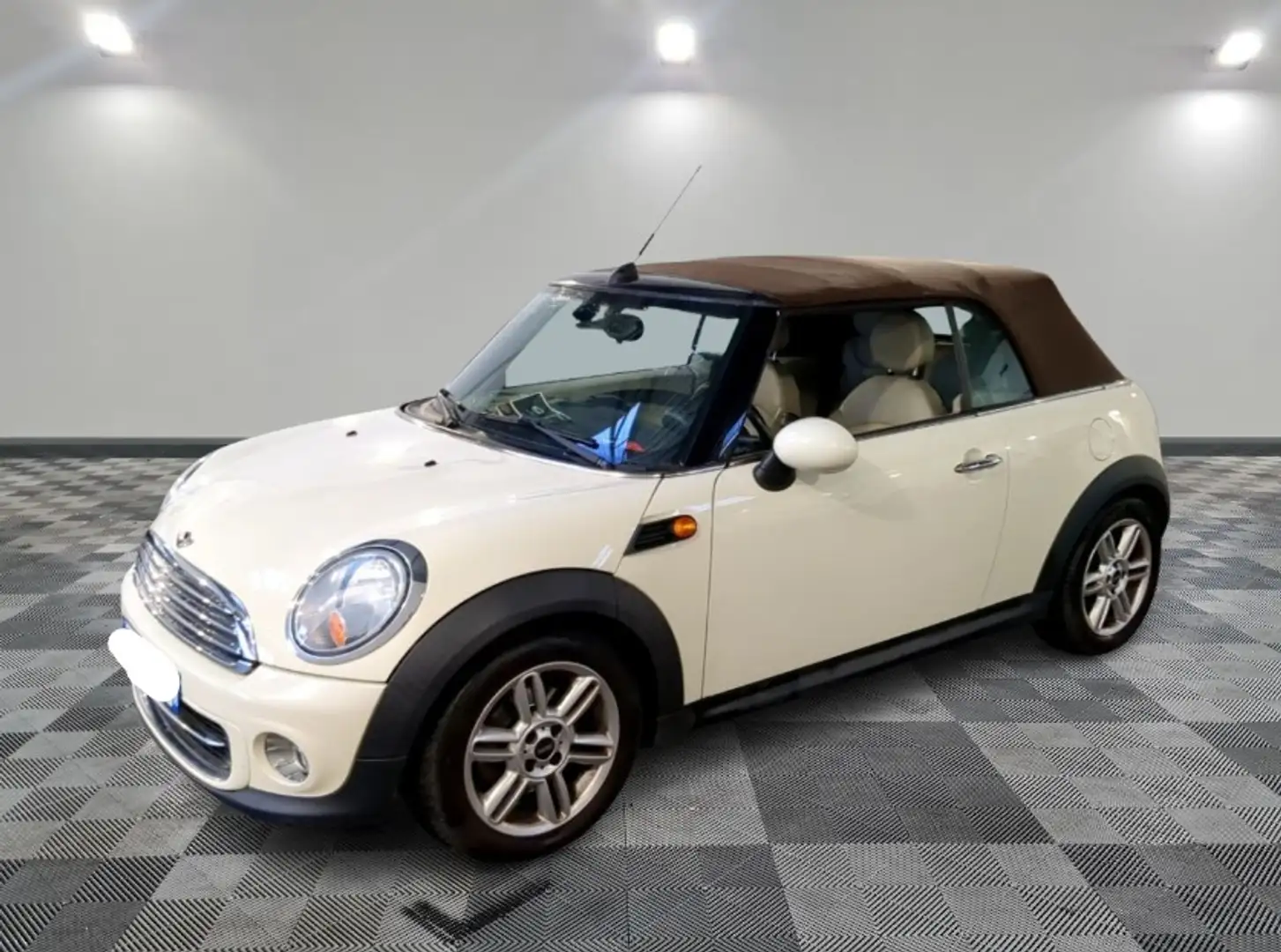 MINI Cooper Cabrio Aut. Blanco - 1