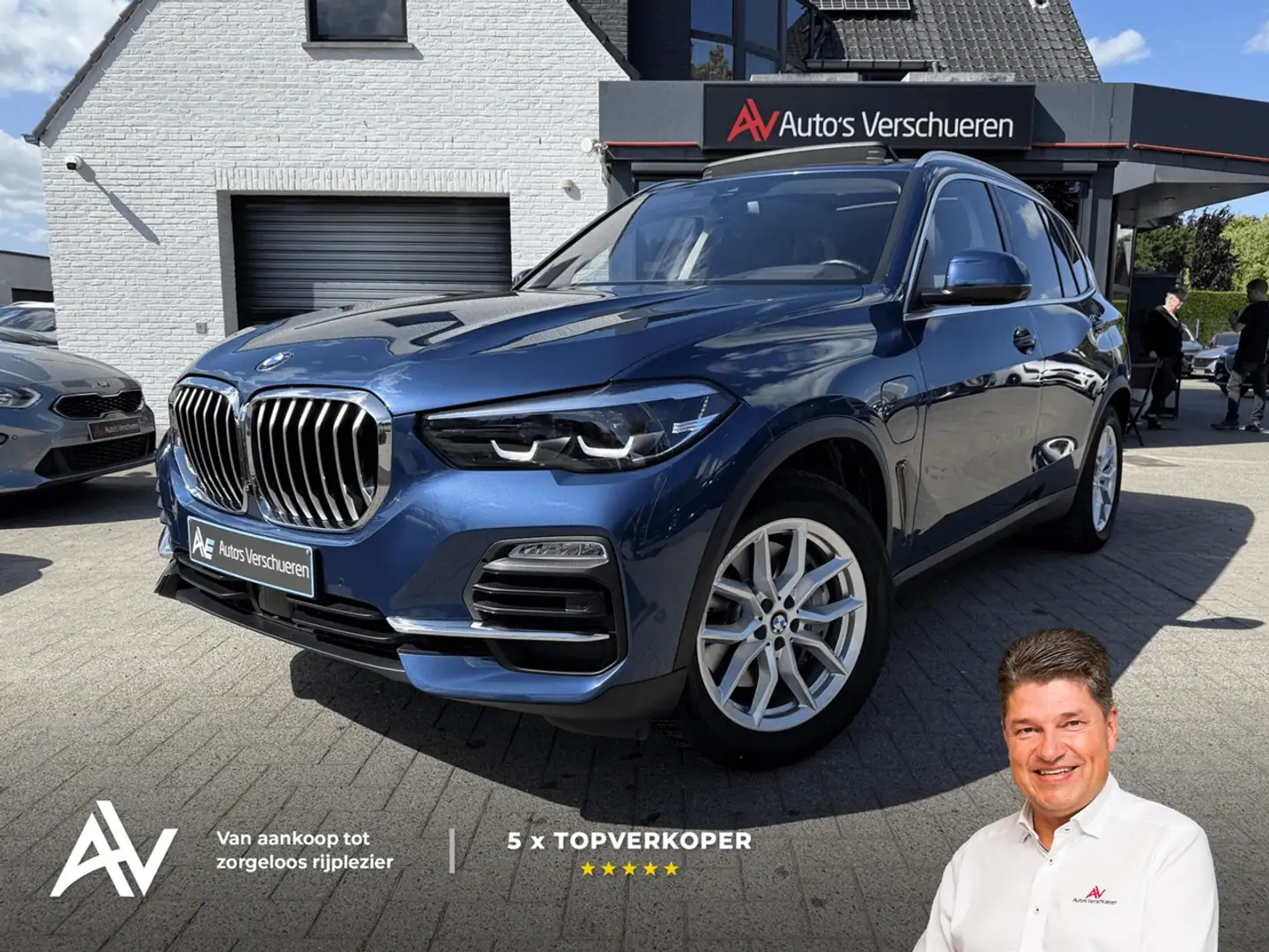 BMW X5 xDrive45e PHEV ** Pano | 360 Cam | Memory Blauw - 1