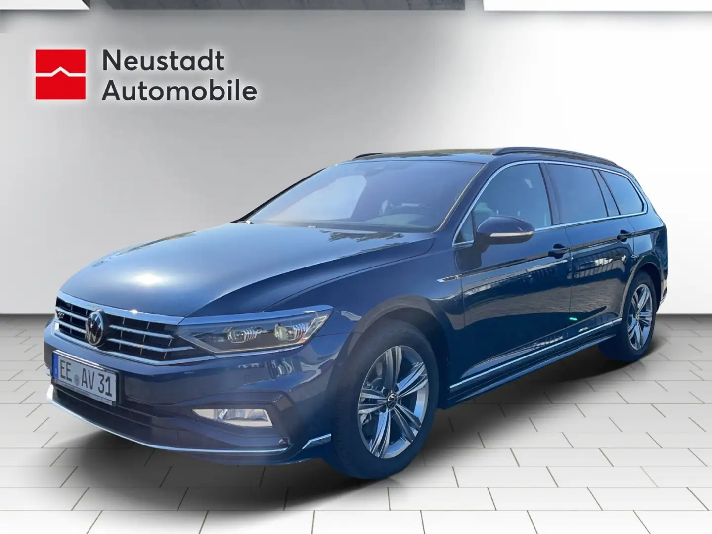 Volkswagen Passat Variant _R-Line Business-Premium Matrix-LED-Scheinw. Blau - 1
