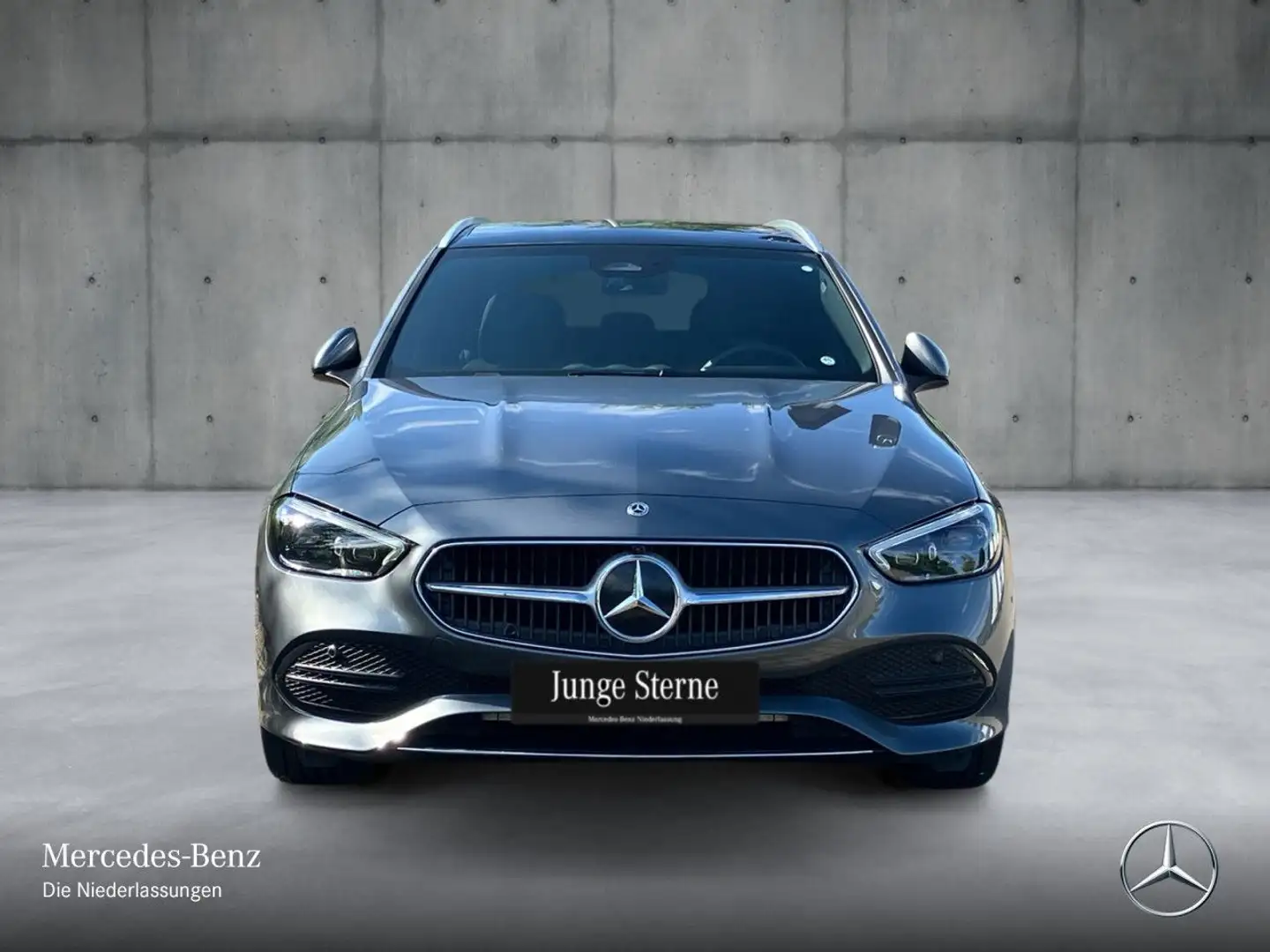 Mercedes-Benz C 300 e T AVANTG+PANO+360+TOTW+KEYLESS+9G Grijs - 2