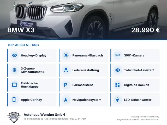 BMW X3 view 6