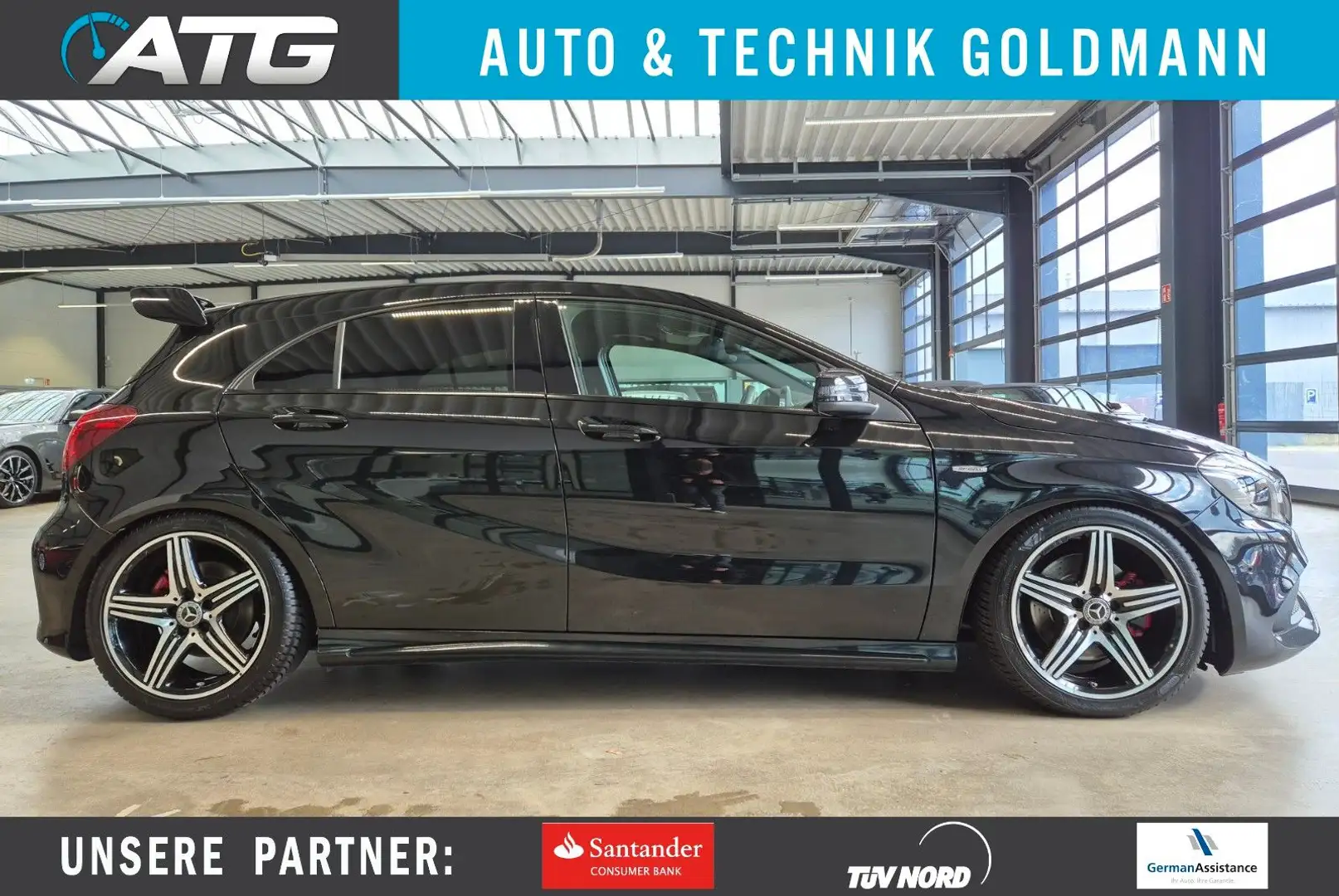 Mercedes-Benz A 250 A250 SPORT AMG EXCLUSIVE PAKET LEDER PANO CAMERA Black - 1