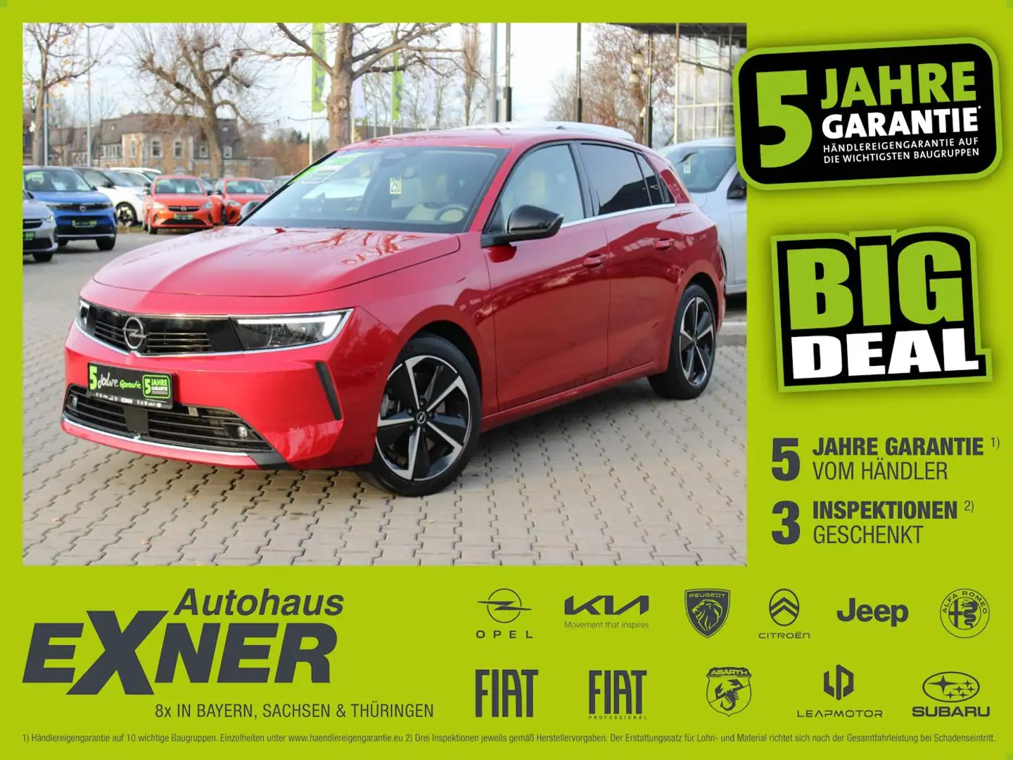 Opel Astra L 1.6 Turbo Plugin Hybrid ELEGANCE PDC+LED Rot - 1