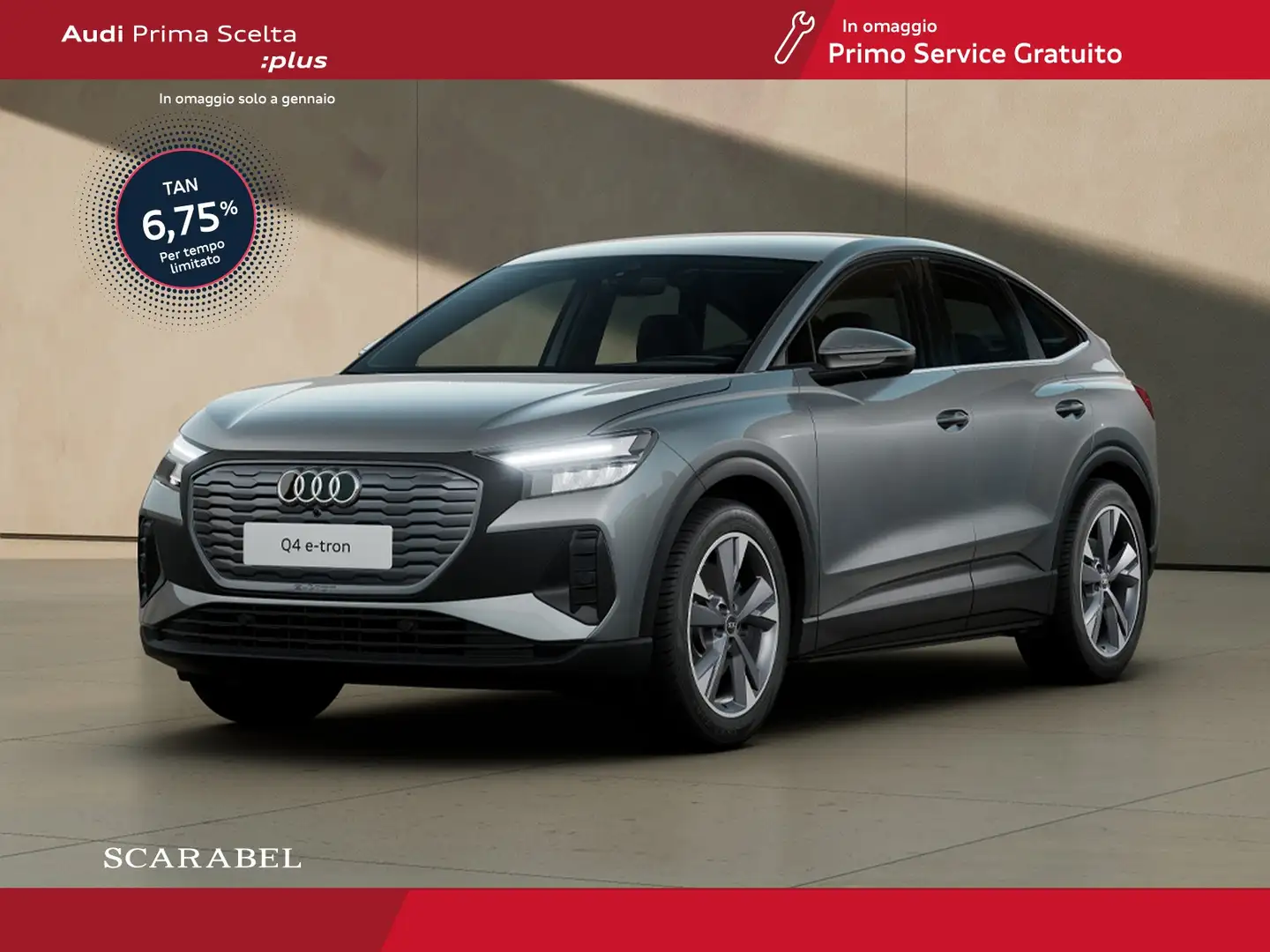 Audi Q4 e-tron sportback e-tron 45 business Grigio - 1