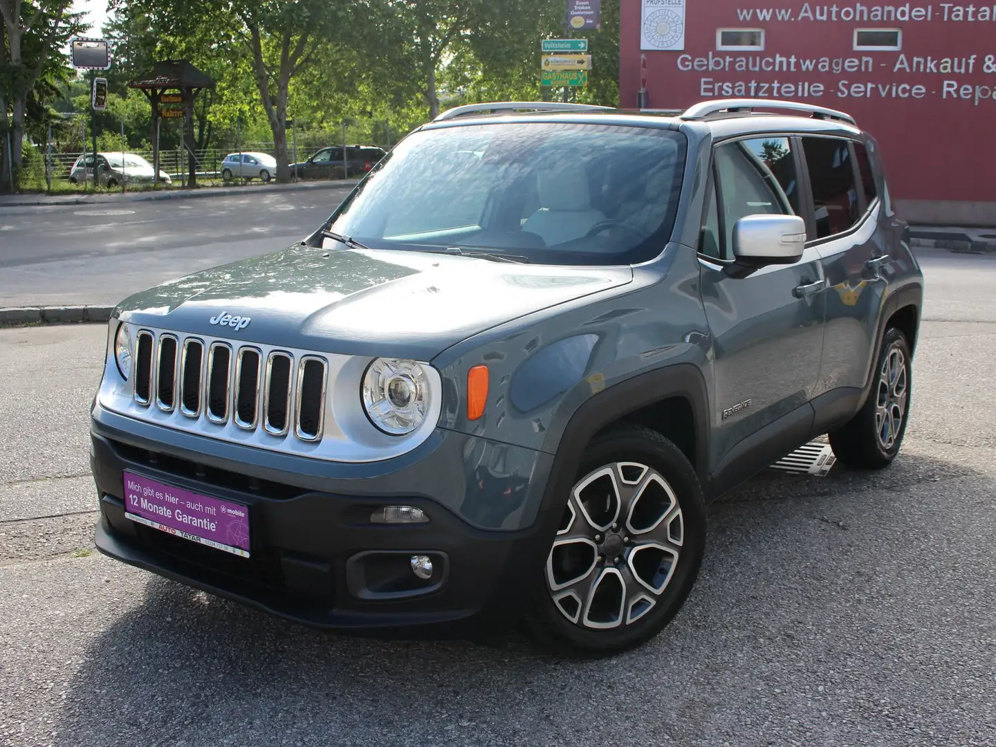 Jeep Renegade 1,6 MultiJet II 120 Limited Aut.|mtl. 239 EUR Grau - 1