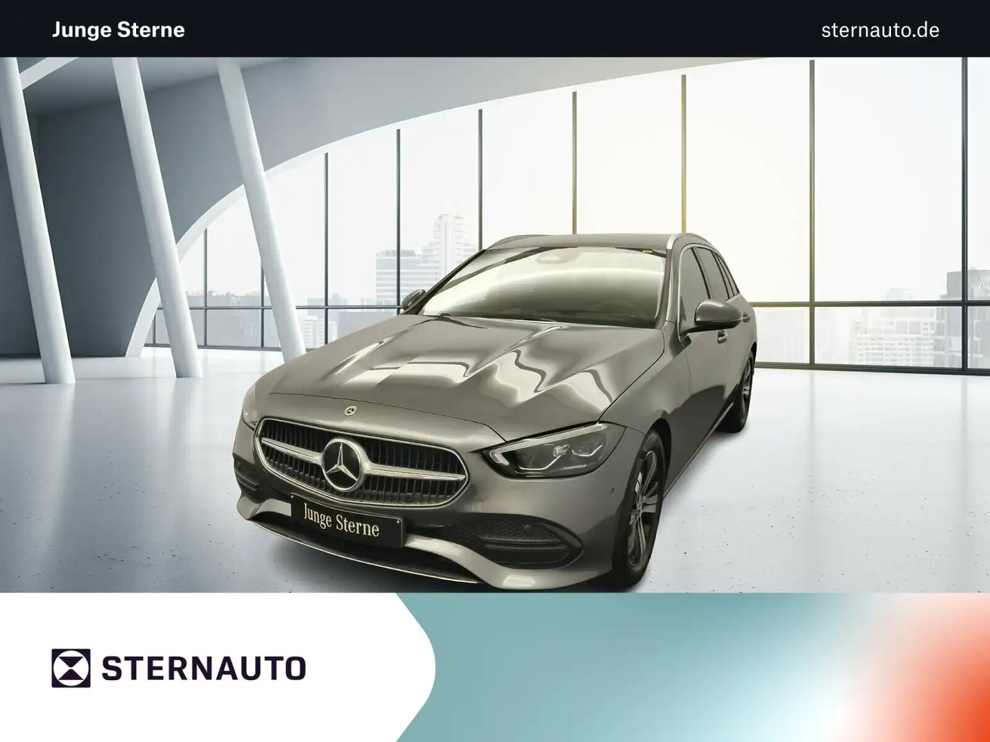Mercedes-Benz C 180 C 180 T Avantgarde AHK Totwinkel RüCam Grau - 1