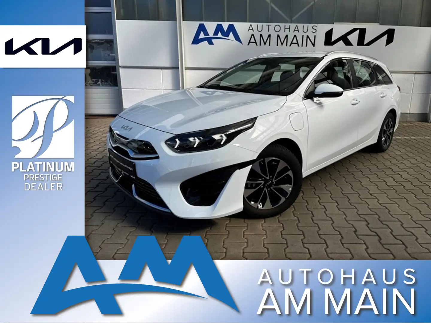 Kia Ceed SW / cee'd SW 1.6 PHEV Spirit | SITZ | LED | NAV | HDA Weiß - 1