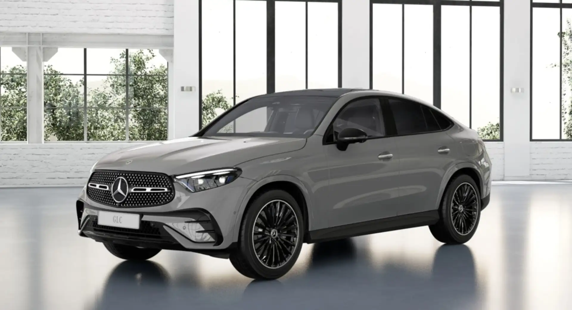 Mercedes-Benz GLC 220 Coupé 220d 4Matic 9G-Tronic Grau - 2