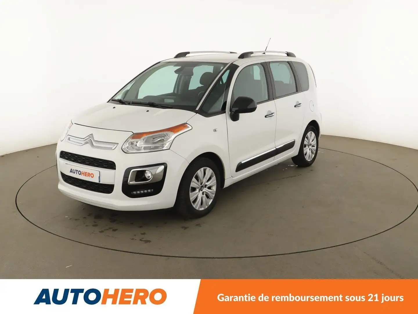 Citroen C3 Picasso 1.6 Blue-HDi Exclusive Blanc - 1