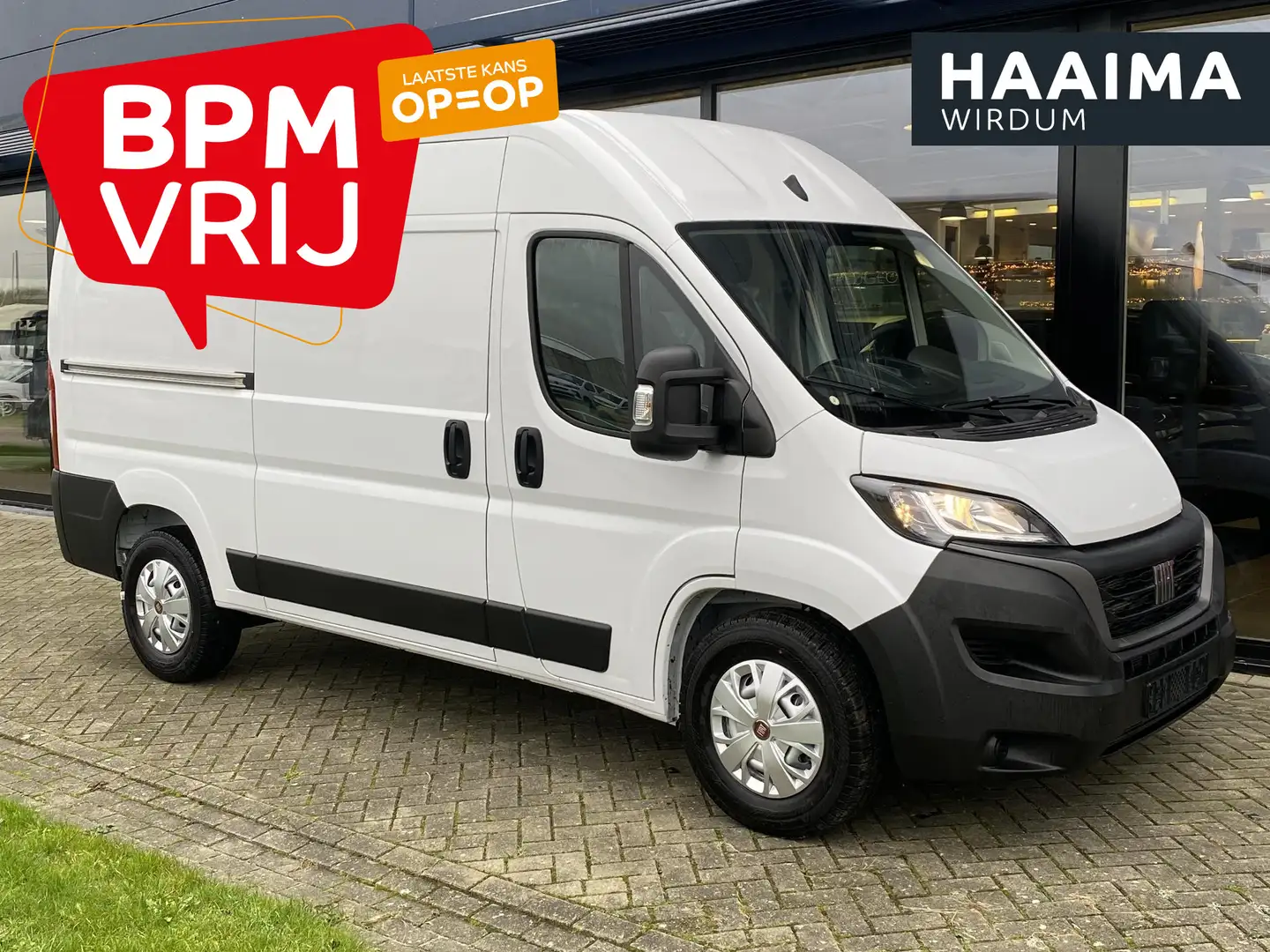 Fiat Ducato 35 2.2D 180pk L2H2 Automaat | VOORRAAD | Snel leve Wit - 1