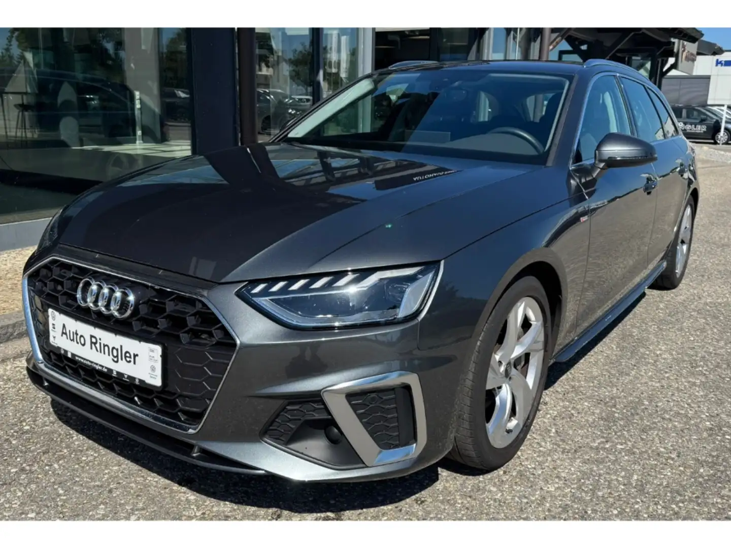 Audi A4 2.0 40 TFSI S line+LED+NAVI+AHK+VIRTUAL PLUS Grau - 1