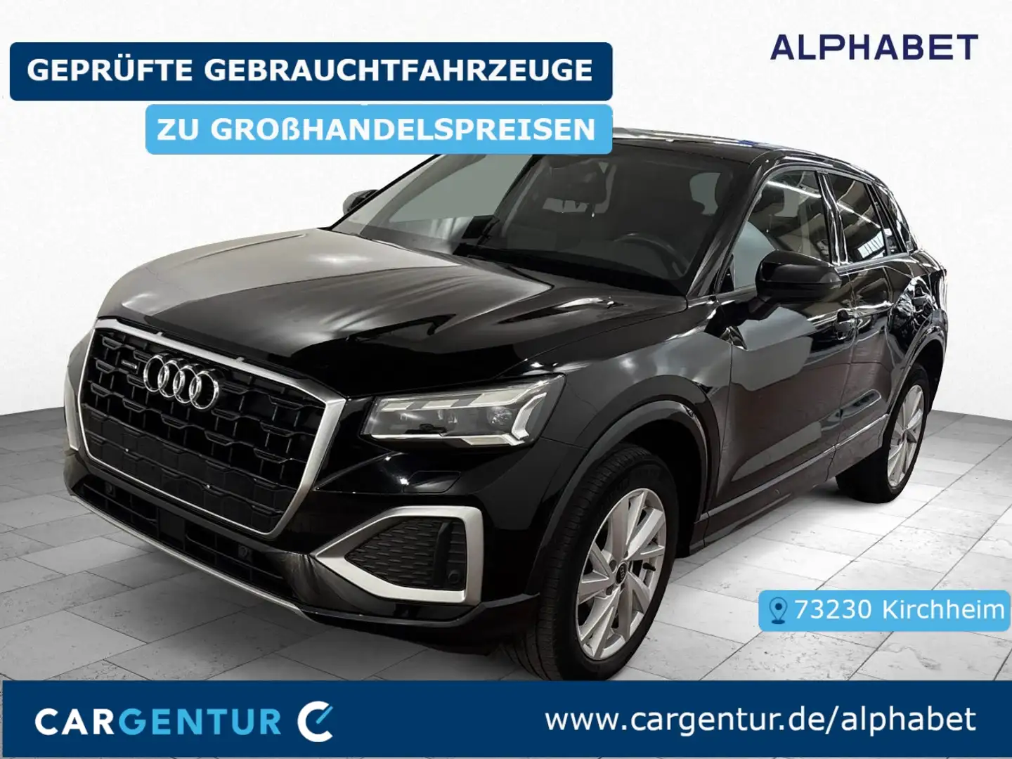 Audi Q2 35 2.0 TDI advanced quattro Matrix AHK SpoSi Schwarz - 1