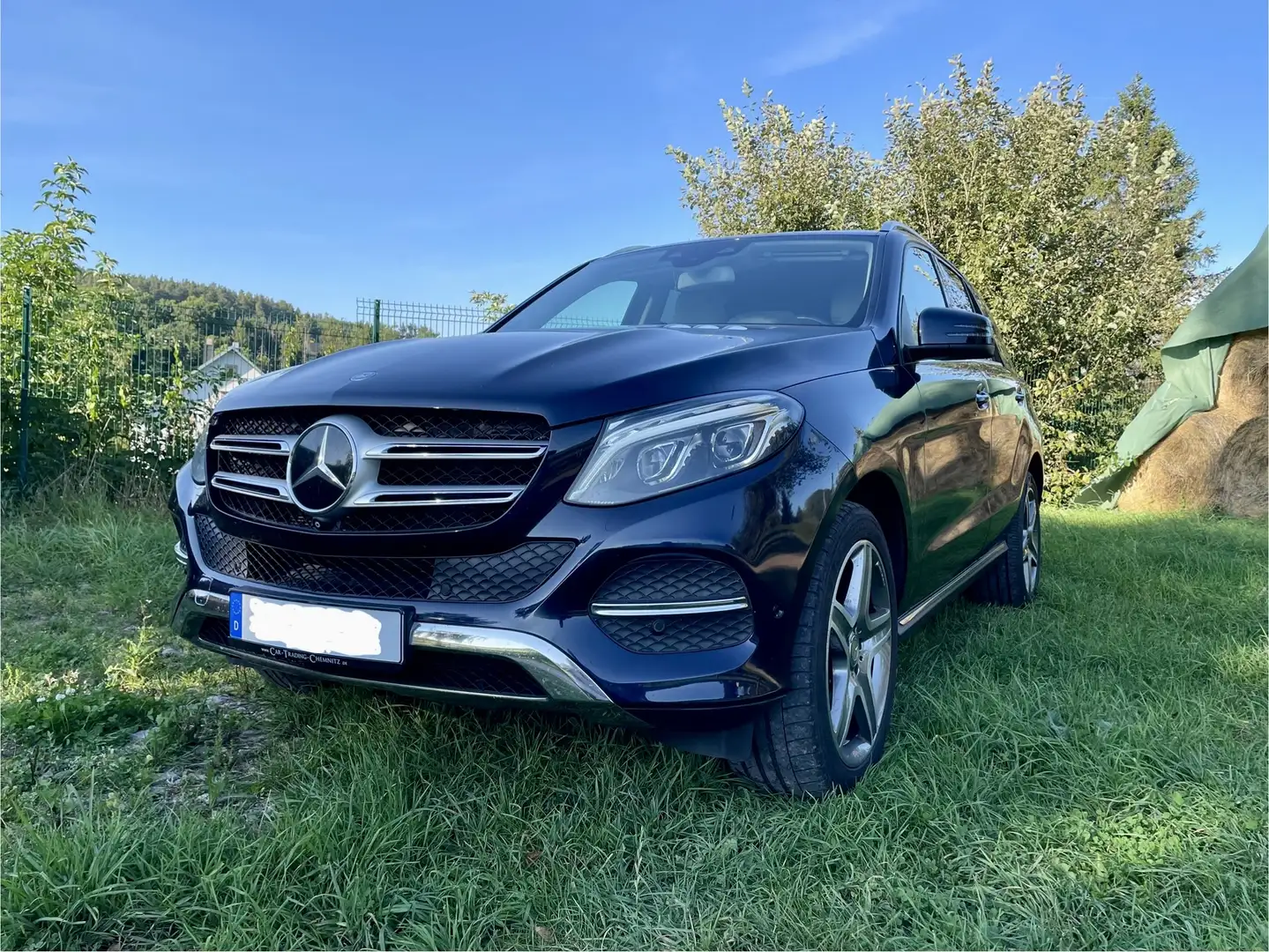 Mercedes-Benz GLE 500 4Matic 7G-TRONIC Niebieski - 2