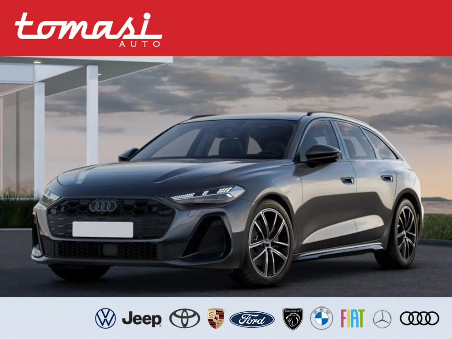 Audi A5 Avant TDI 150 kW S tronic mHEV+ S Line edition Grigio - 1