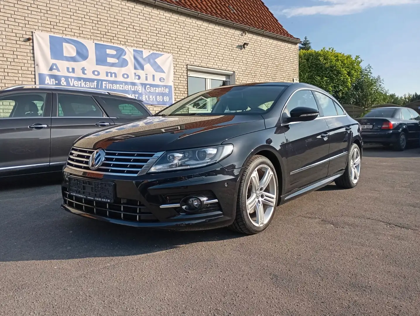 Volkswagen CC R Line 4Motion DSG Leder Xen. Panora. Keyless Schwarz - 1