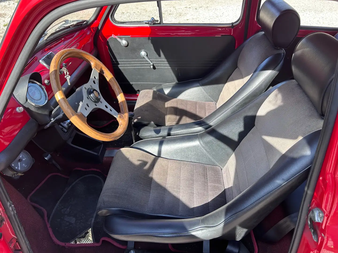 Fiat 500 F Rosso - 2