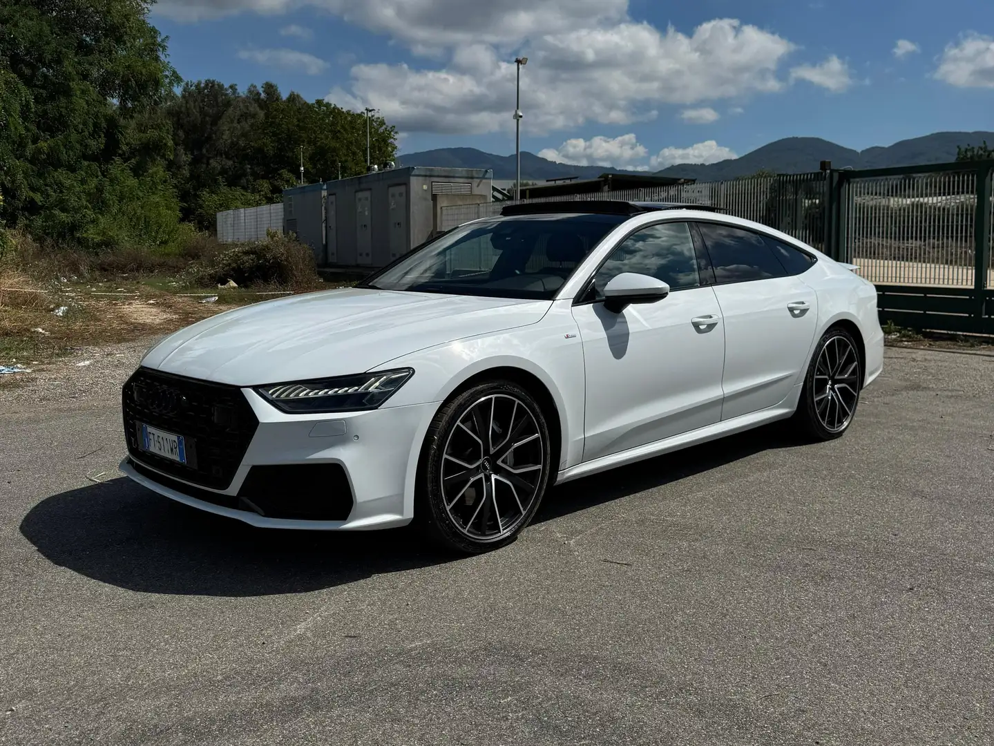 Audi A7 A7 Sportback mild-hybrid a 48V Bianco - 2