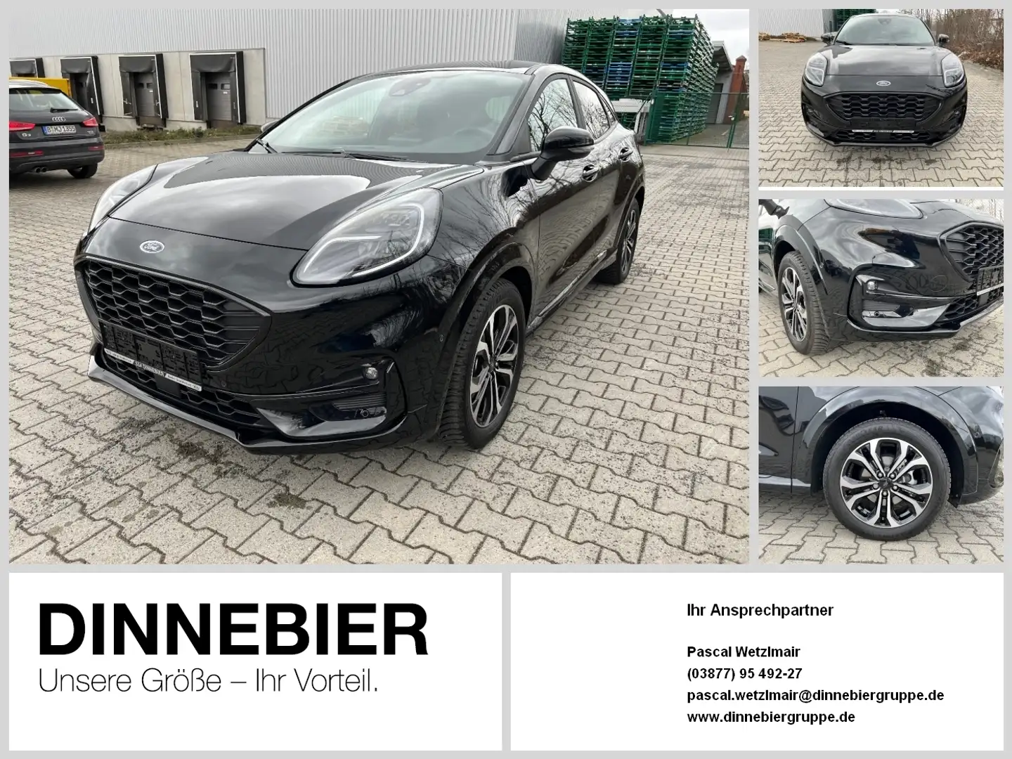 Ford Puma ST-Line X LED+Navi+Kamera+Winterpaket Schwarz - 1