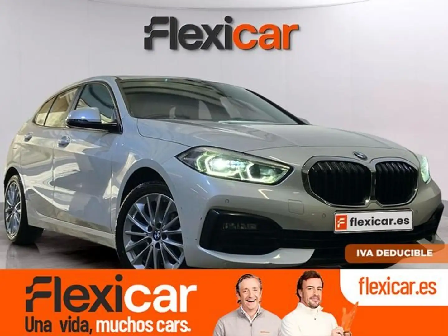 BMW 118 118i Blanc - 1