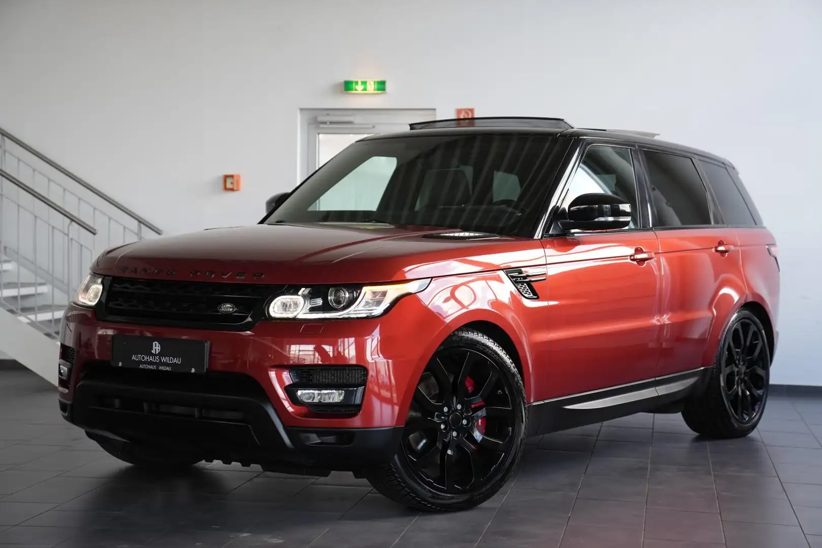 Land Rover Range Rover Sport HSE Dynamic*VOLLAUSTATTUNG*AHK Piros - 1