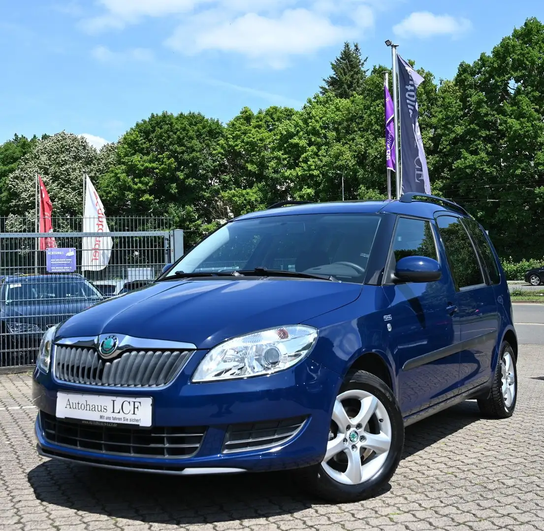 Skoda Roomster 1.2 12V HTP Family Klima 45tkm Sitzhz. Blau - 1