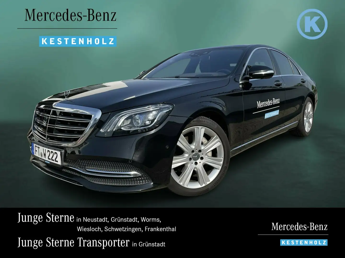 Mercedes-Benz S 350 S 350 d 4M PANO+STHZ+BURME+SITZKL+FOND+HUD+MLED Negro - 1