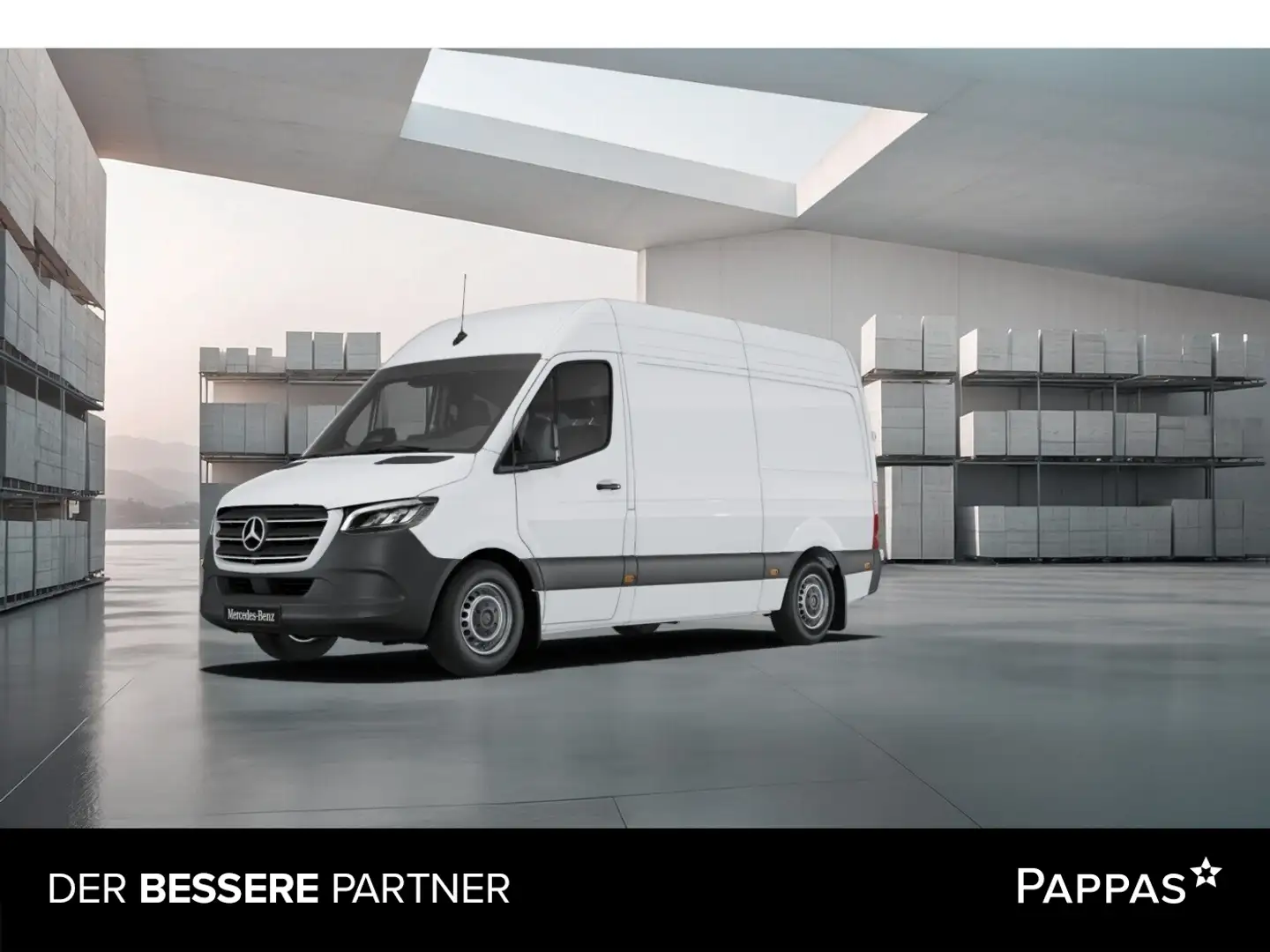 Mercedes-Benz Sprinter 317 CDI Kasten SELECT Hochdach Standard Weiß - 1