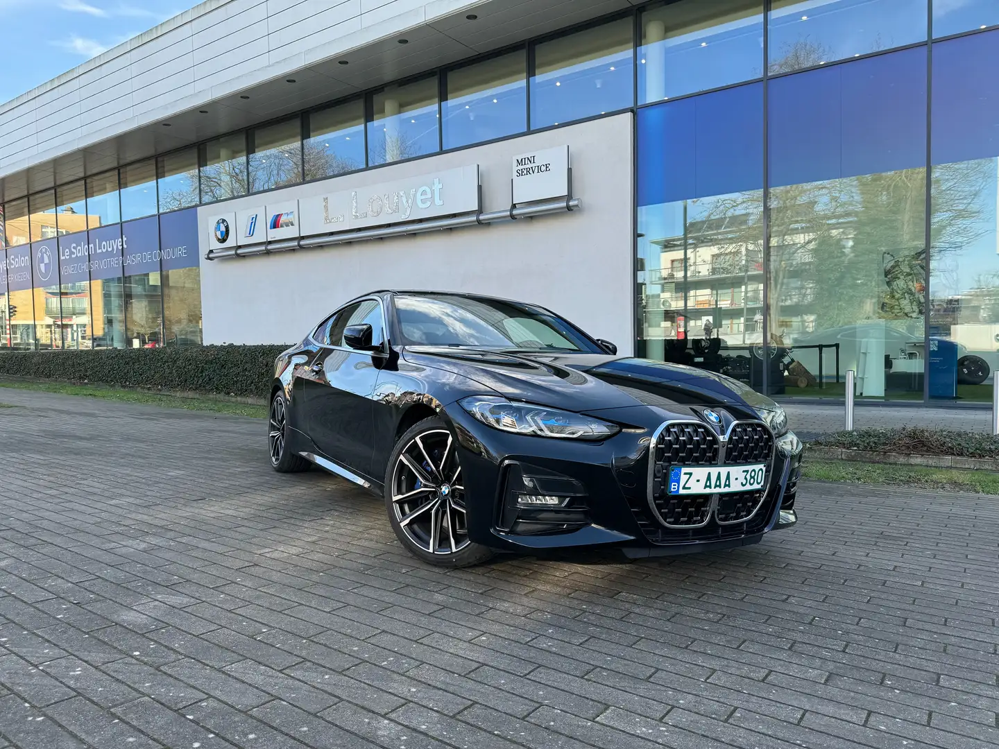 BMW 420 420iAS Noir - 1