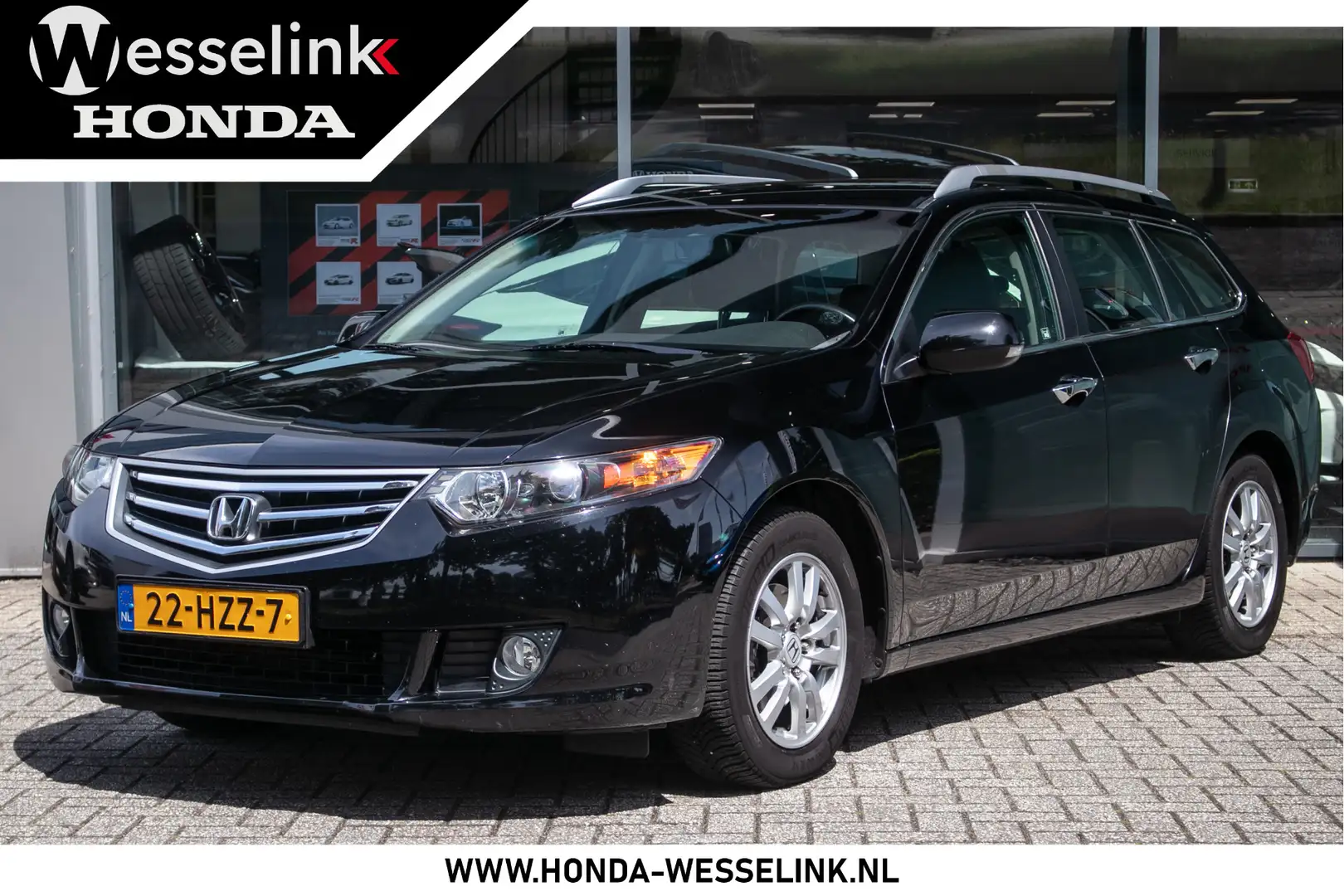 Honda Accord Tourer 2.0i Elegance All-in rijklaarprijs | 1e eig Noir - 1