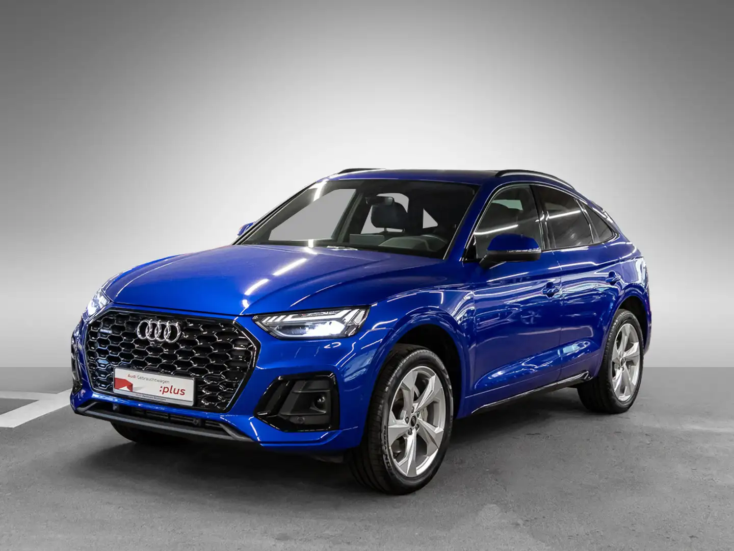 Audi Q5 Sportback S line 45 TFSI quattro S tronic AHK Blau - 2