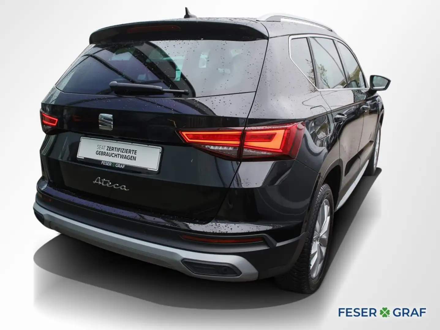 SEAT Ateca 1.5 TSI Xperience DSG ACC AHK Navi RüKa Schwarz - 2
