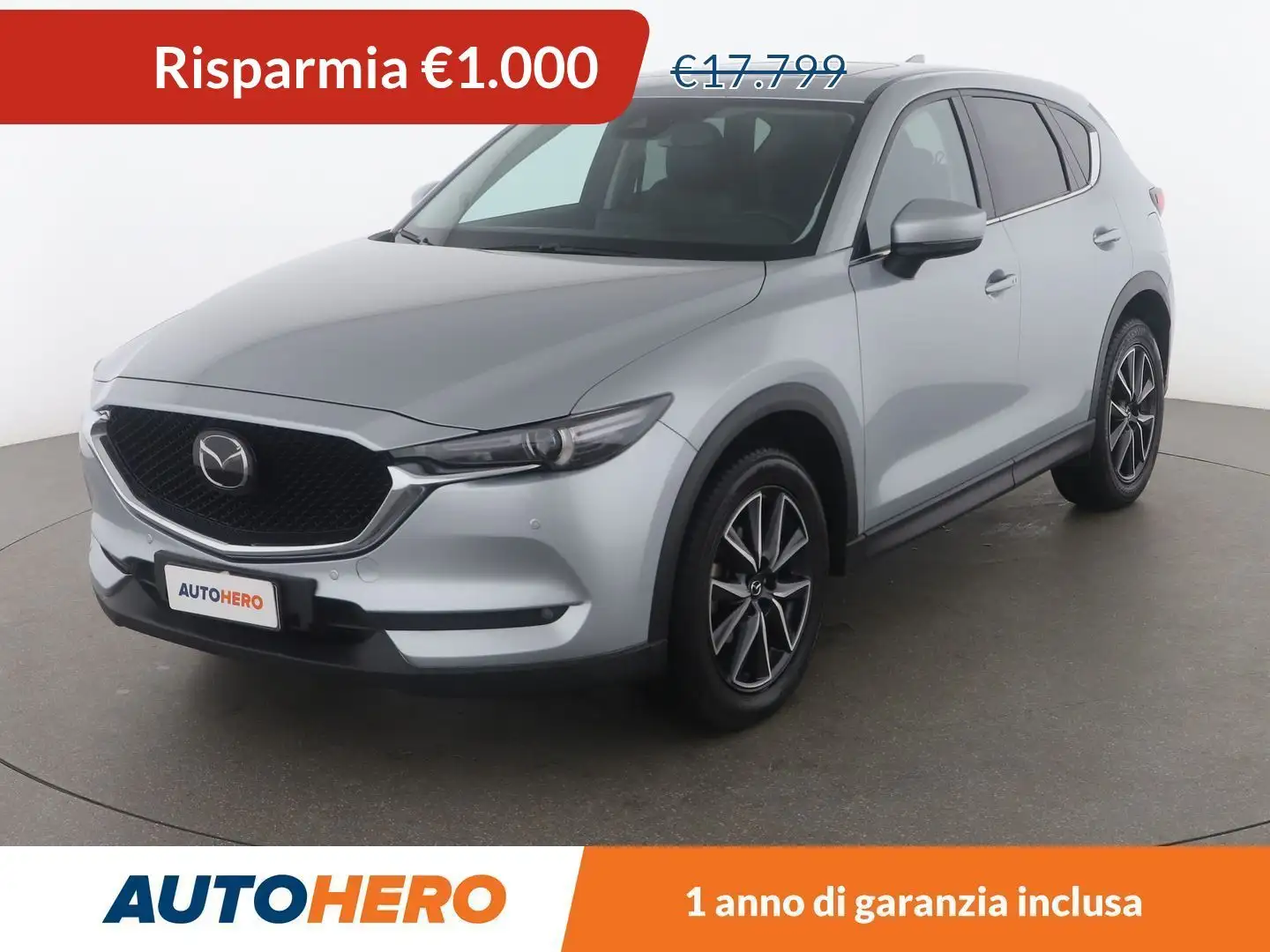 Mazda CX-5 2.2 Turbodiesel Exclusive AWD Argento - 1