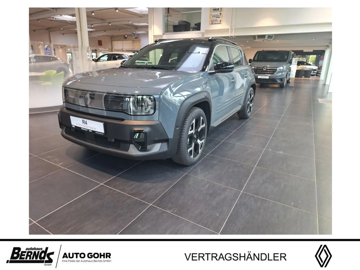 Renault R 4 ETech Techno150 ComfortRange EASY-Park Ganzjahres Grau - 1