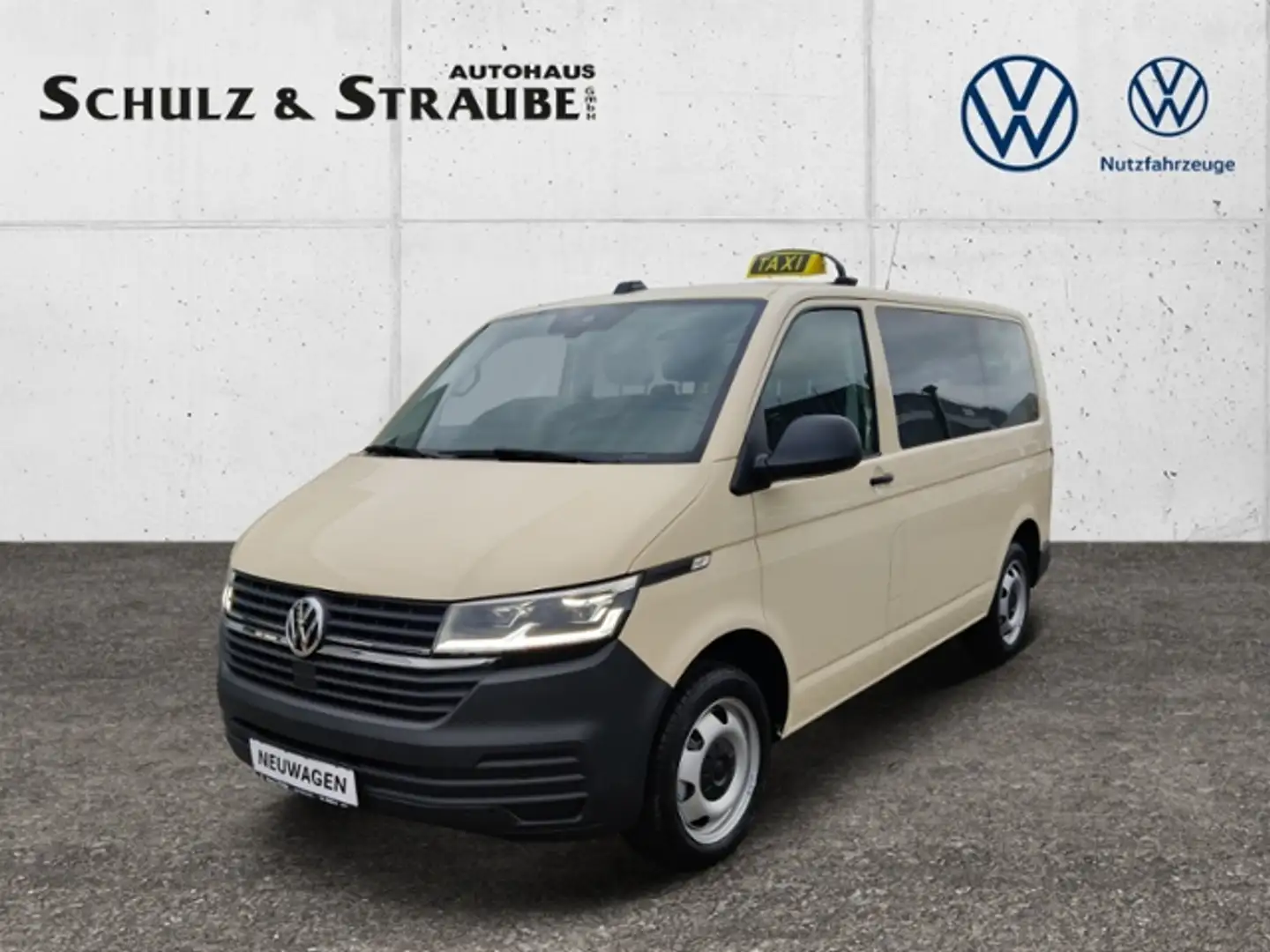 Volkswagen Bus Taxi 9 Sitzer T6.1 2,0 TDI 110 kW Sondereinbau Ta Beige - 2
