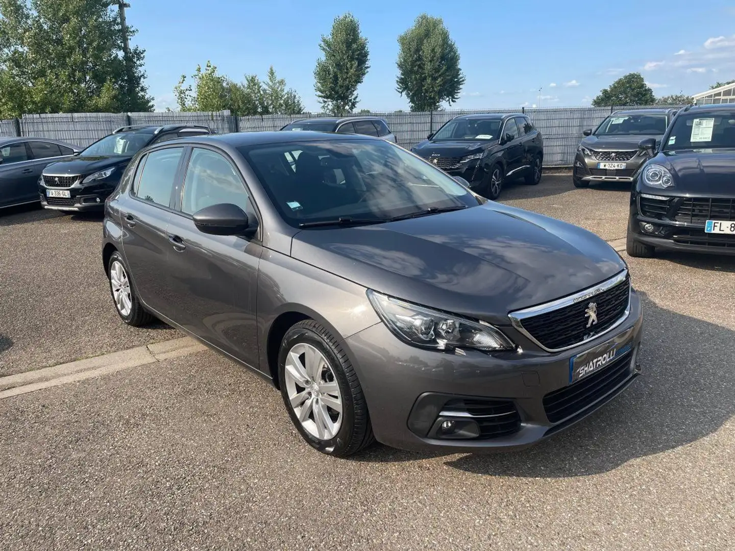 Peugeot 308 1.2 110ch 1erMain GPS CarPlay DistriNeuf TVA20% Ga Gris - 2