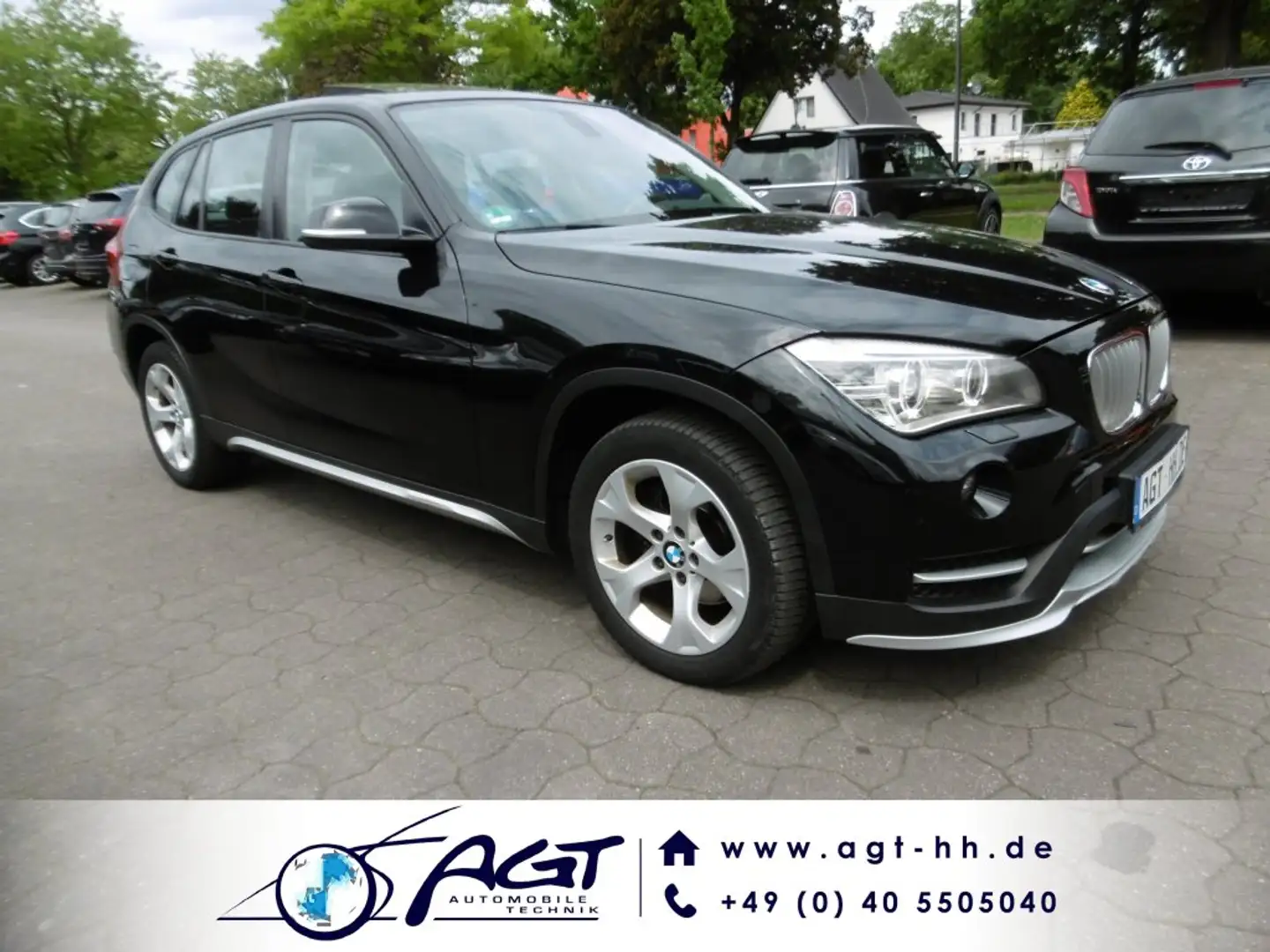 BMW X1 2.5 d xDrive Aut. Leder Nav Xen Panorama PDC Schwarz - 1