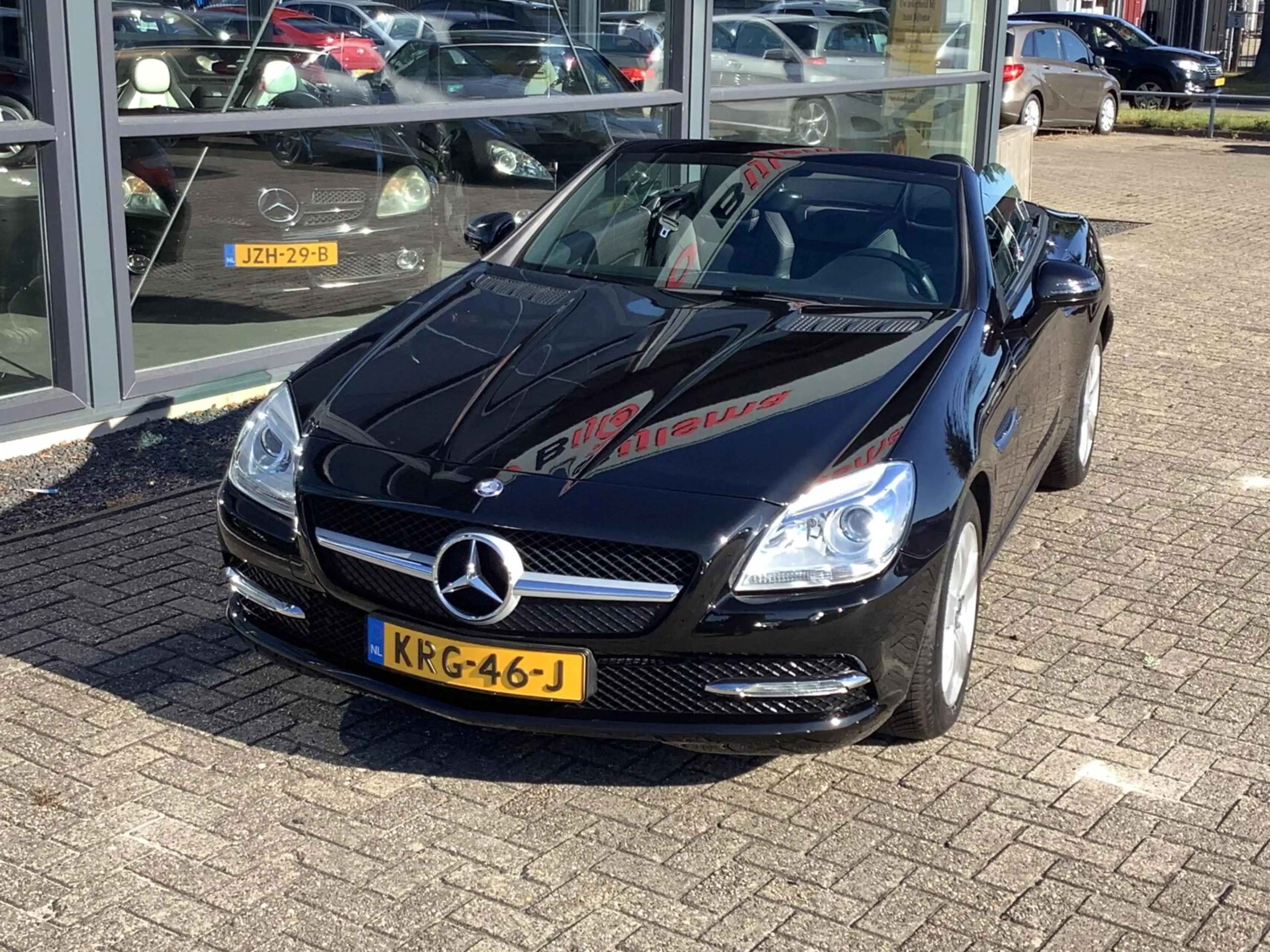 Mercedes-Benz SLK 200 nekverwarming, cruise, lederen bekleding — photo 2