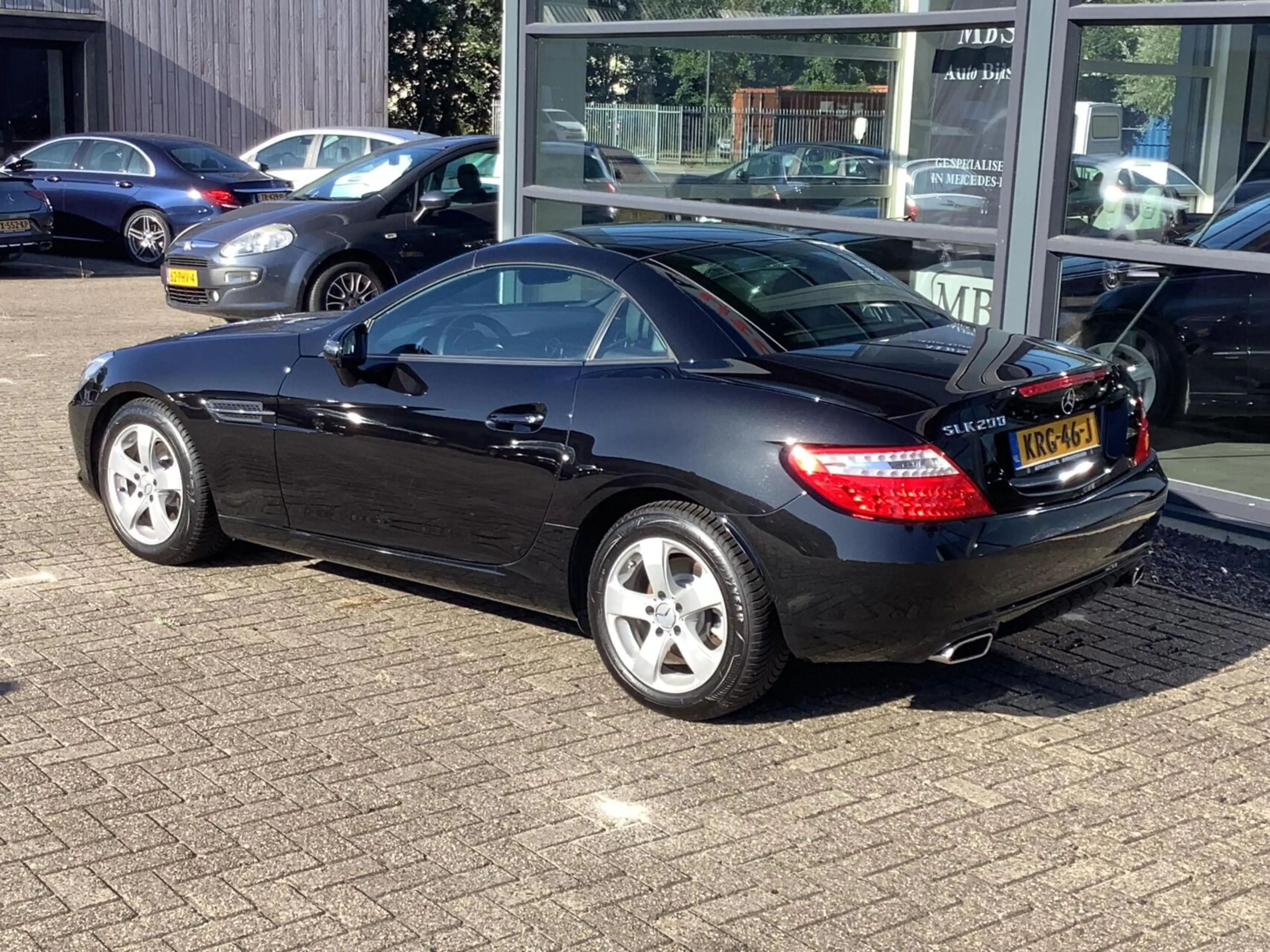 Mercedes-Benz SLK 200 nekverwarming, cruise, lederen bekleding — photo 9