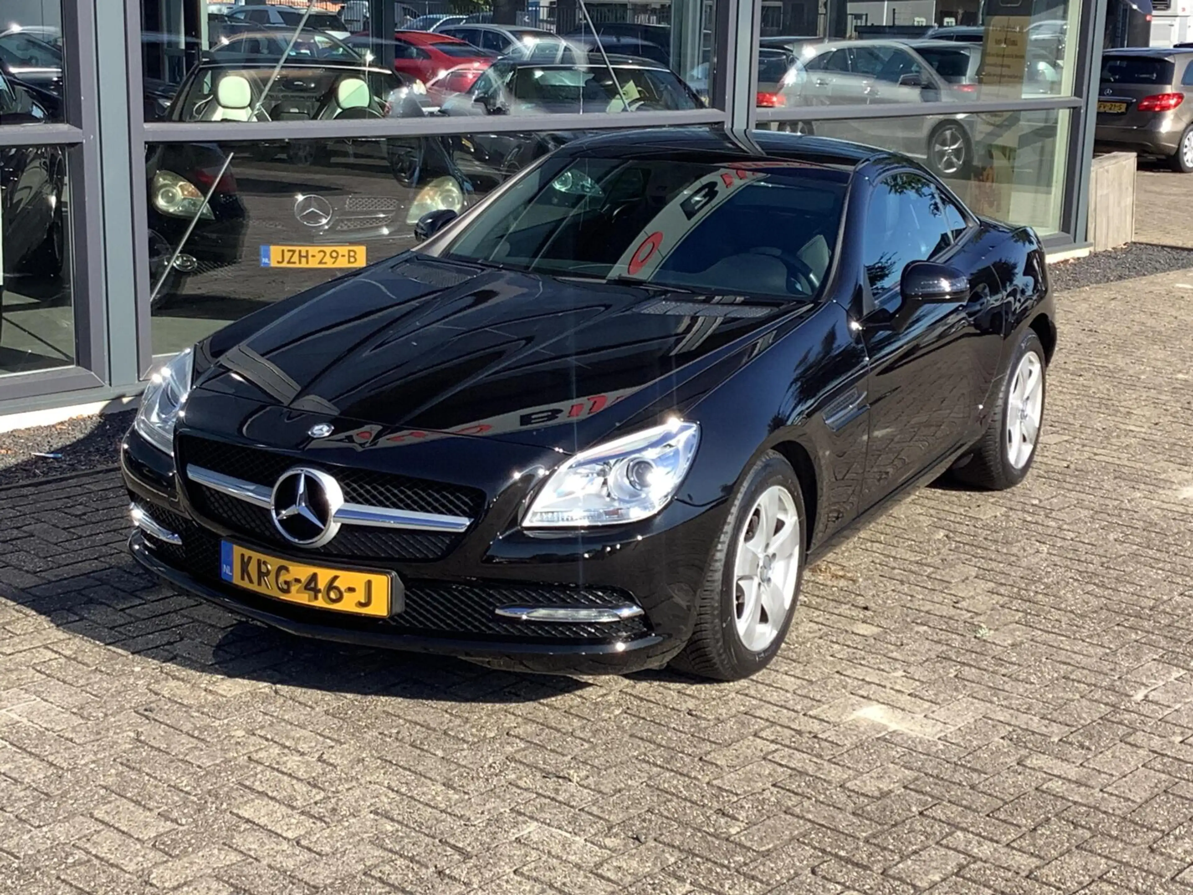 Mercedes-Benz SLK 200 nekverwarming, cruise, lederen bekleding — photo 10
