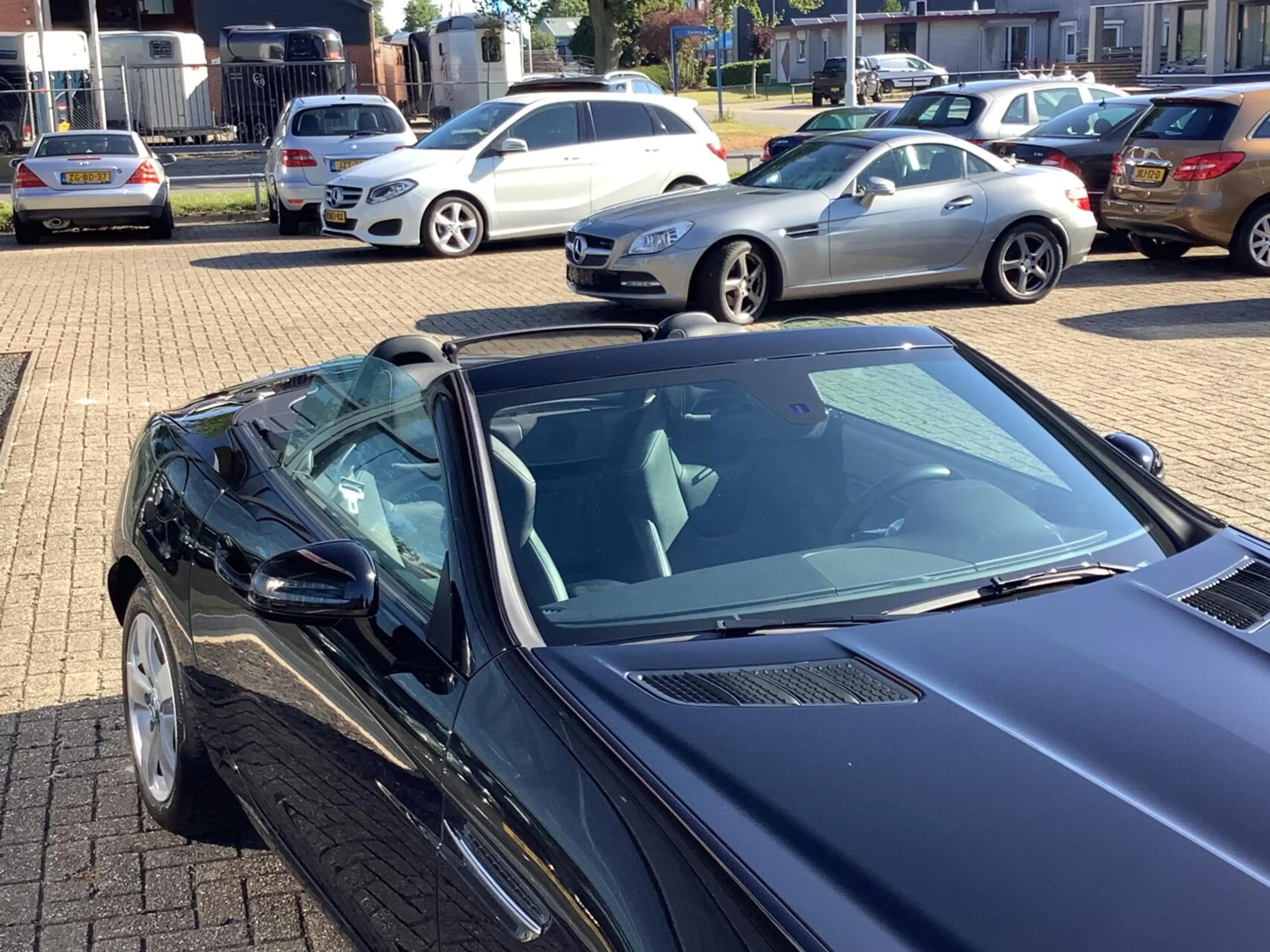 Mercedes-Benz SLK 200 nekverwarming, cruise, lederen bekleding — photo 12