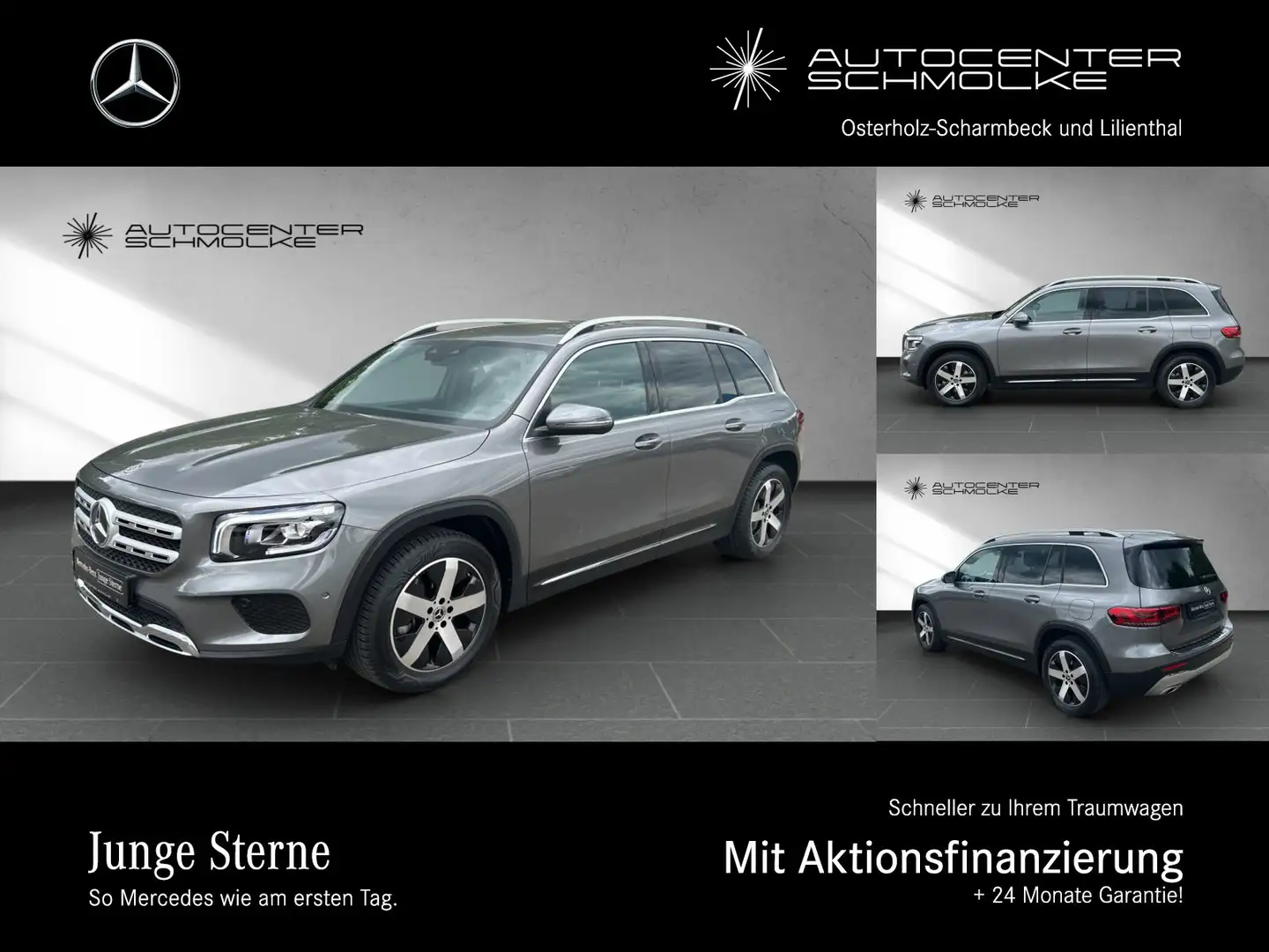 Mercedes-Benz GLB 180 GLB 180 PROGRESSIVE *AHK*FONDSITZE LÄNGS VERST. Grau - 1