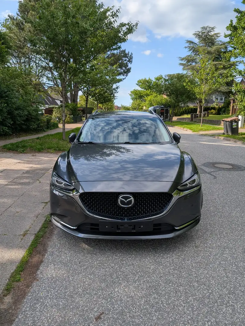 Mazda 6 Kombi SKYACTIV-D 184 i-ELOOP Sports-Line Szary - 2