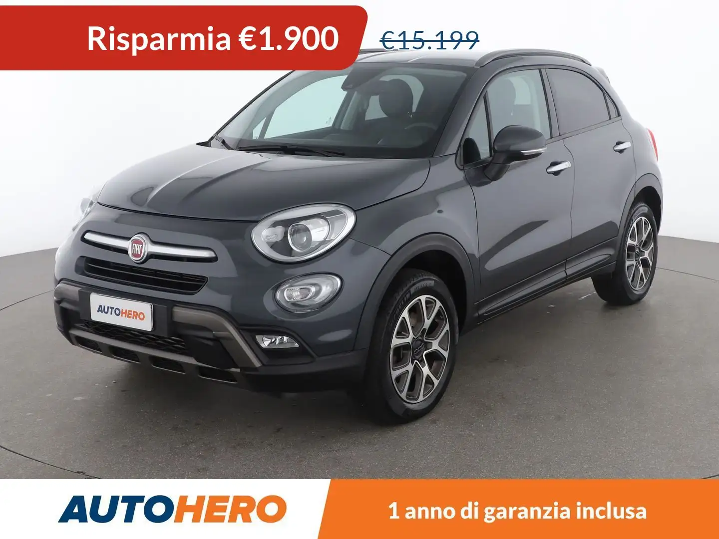 Fiat 500X 1.4 Cross Grigio - 1