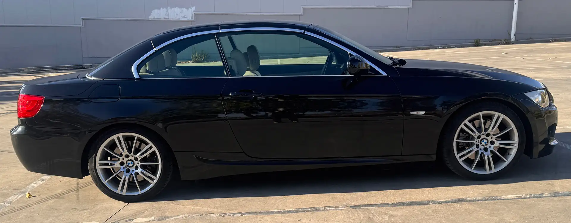 BMW 330 330dA Cabrio Negro - 2