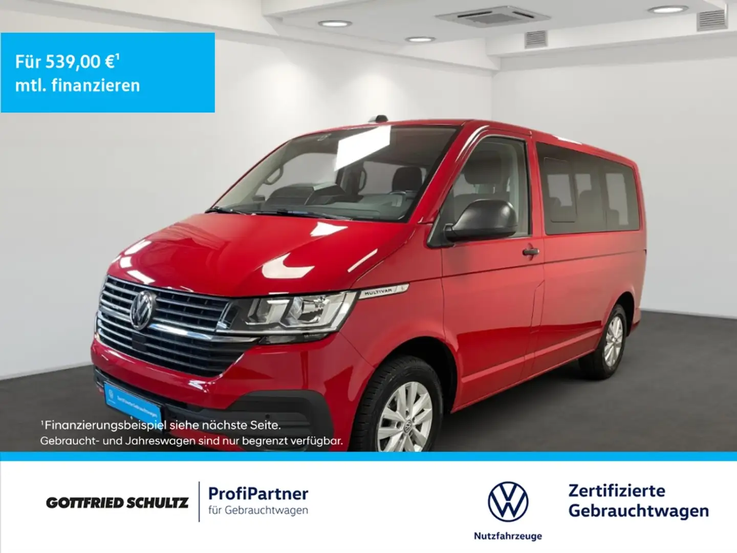 Volkswagen T6.1 Multivan 2.0 TDI DSG Navigation Rot - 1
