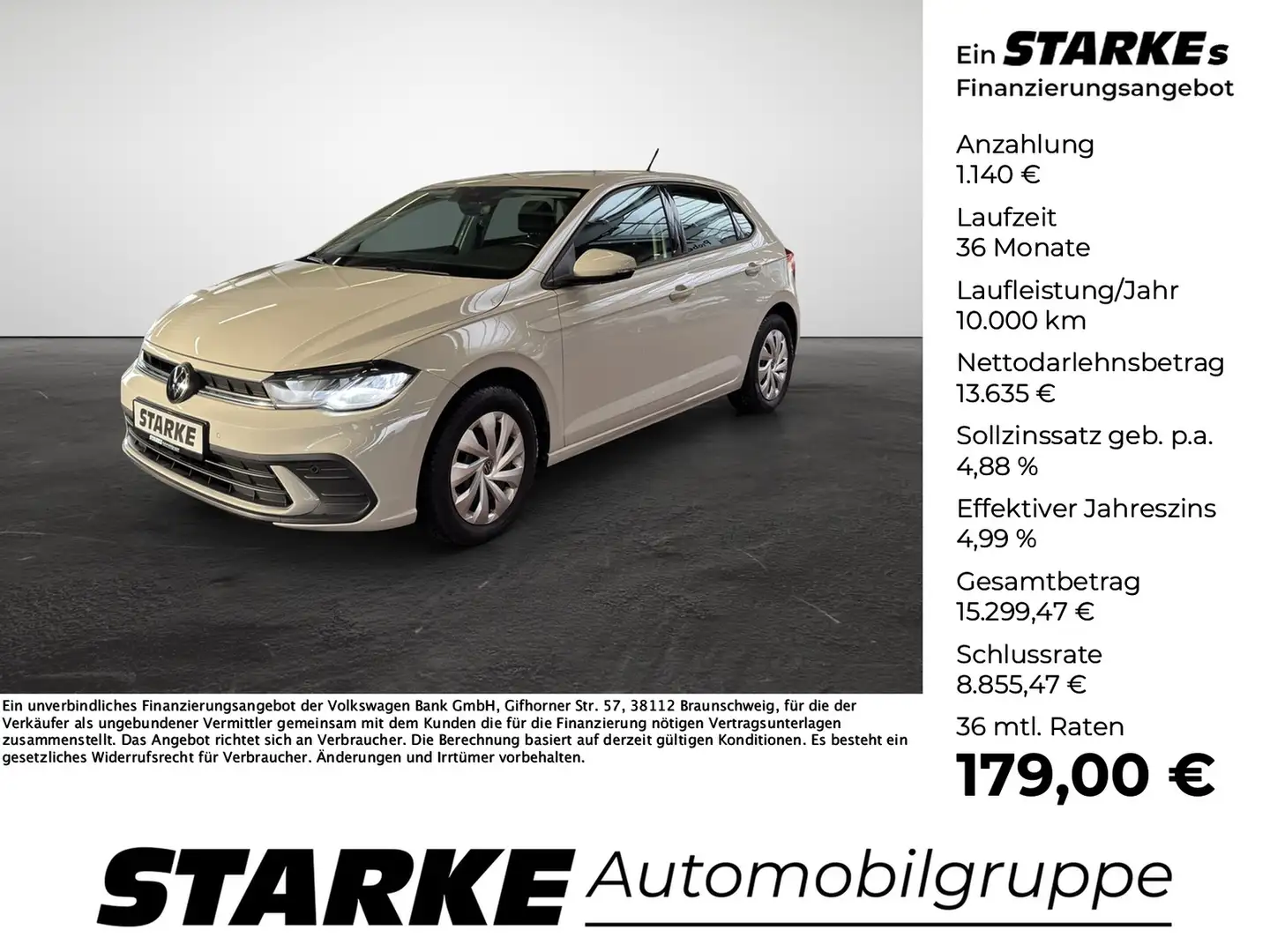 Volkswagen Polo 1.0 Life Grau - 1