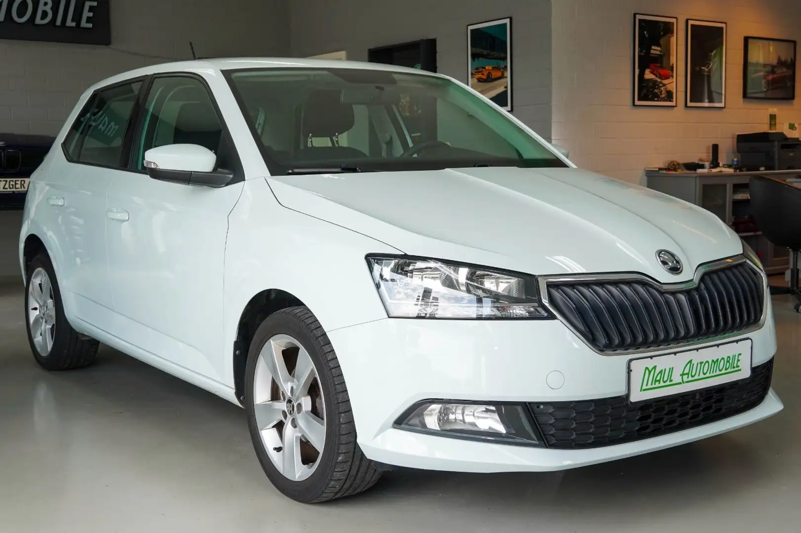 Skoda Fabia Klima BT Skoda-App 8-Fach Blanc - 2