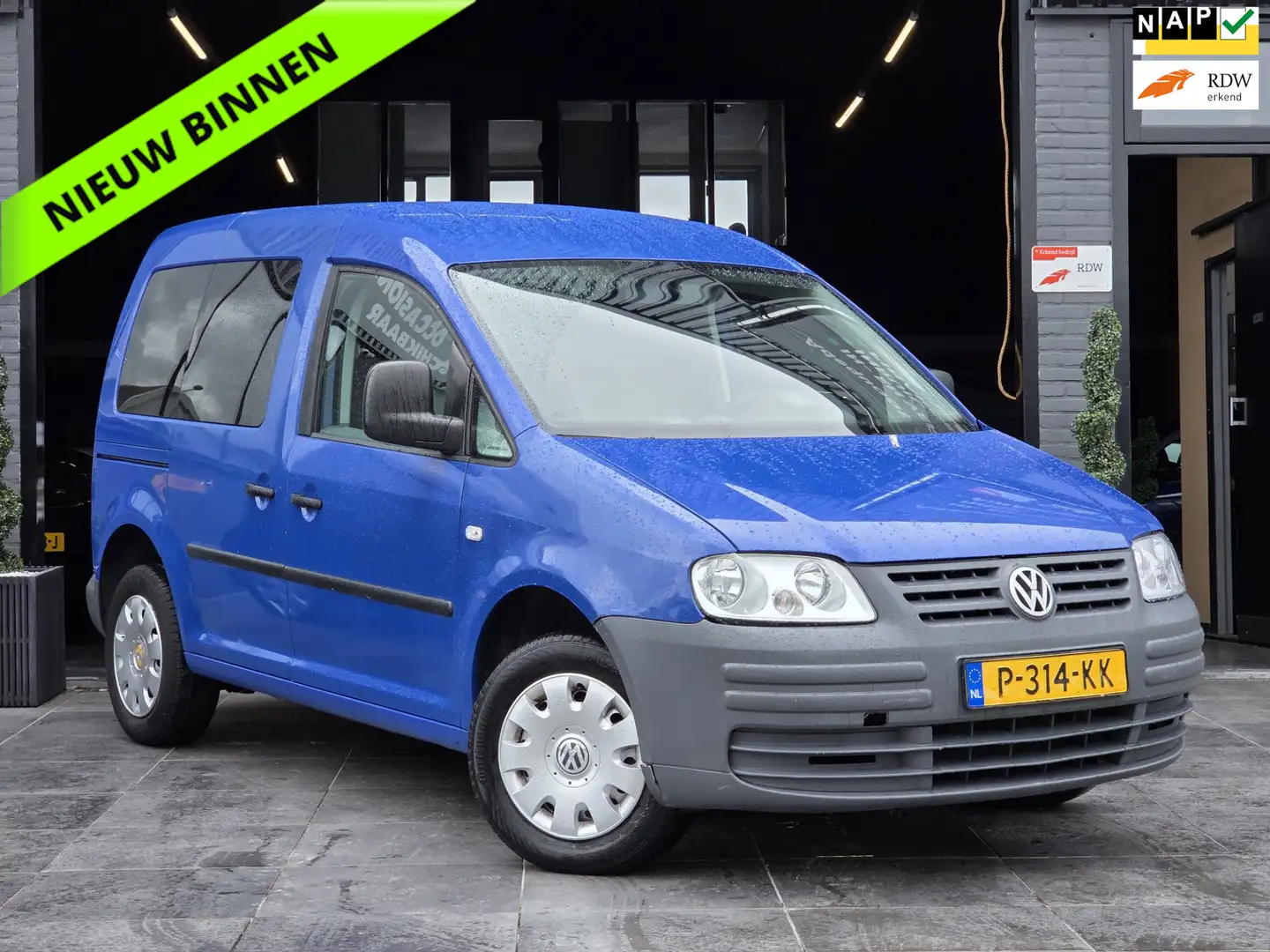 Volkswagen Caddy 1.4 Trendline 5p.|Airco|El Pakket|APK Blu/Azzurro - 1