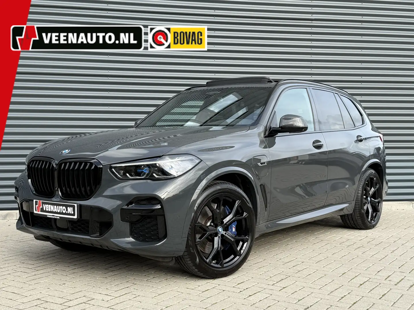 BMW X5 xDrive45e M-Sport Pano/360Cam/H&K/LaserLed Grijs - 1